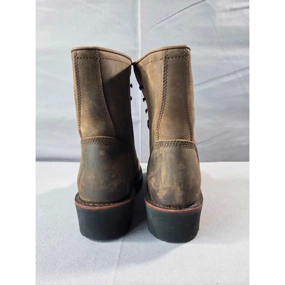 Chippewa Classic 2.0 Logger Mens 11EE Brown Soft Toe EH Vibram Work Boots